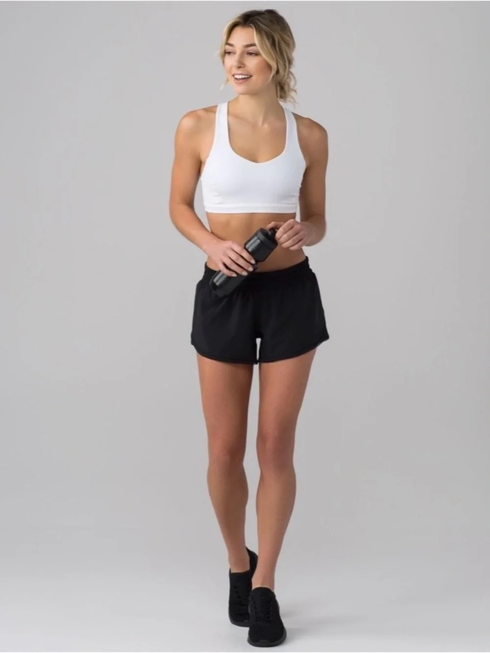 Lululemon Seek the Heat Black Shorts 2.5”